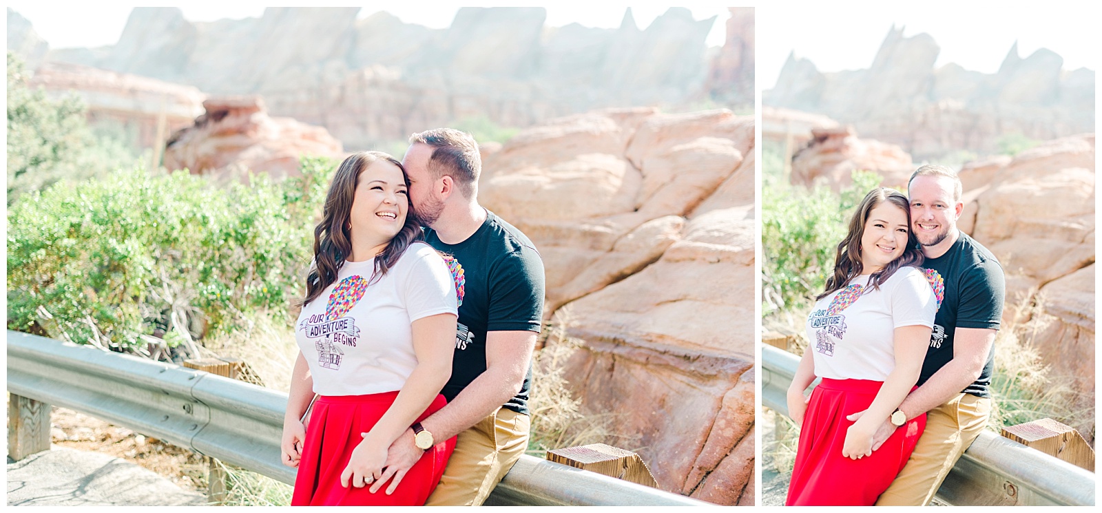 Disneyland Engagement Session.  Photographed by Mollie Jane Photography.  To see more of this session go to www.molliejanephotography.com
