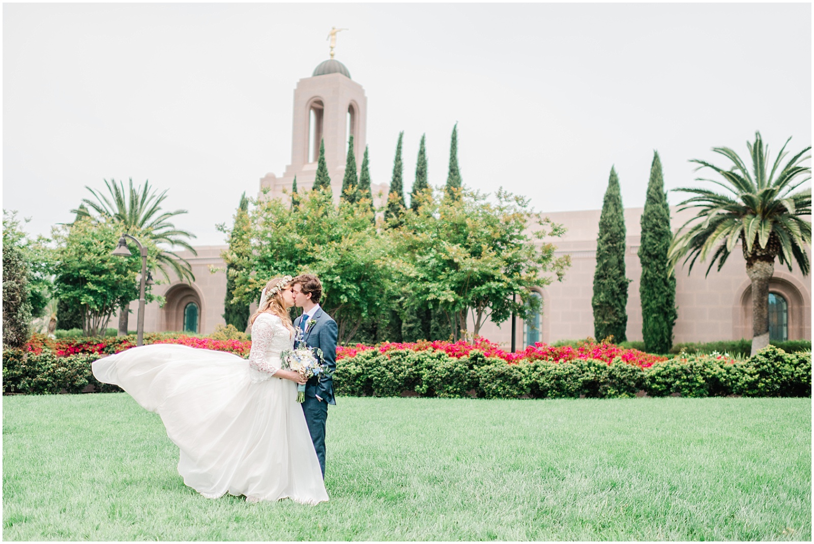 Newport Beach Temple Wedding. Images by Mollie Jane Photography. To see more, go to www.molliejanephotography.com.