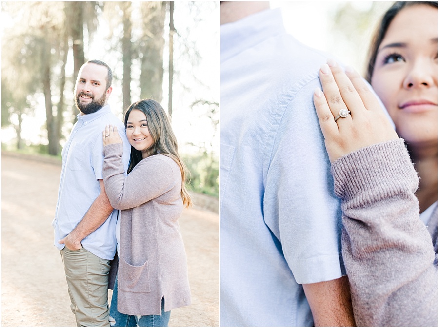 Redlands Engagment session at Prospect Park by Mollie Jane Photography.  To see more go to www.molliejanephotography.com