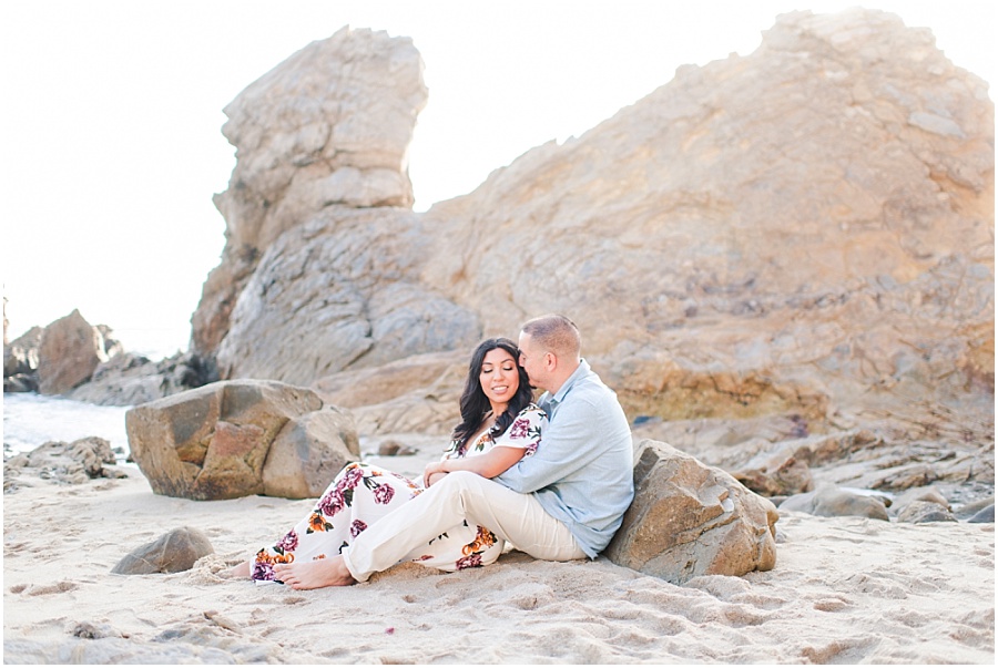 Corona Del Mar Engagement Session, photographed by Mollie Jane Photography. To see more, go to www.molliejanephotography.com