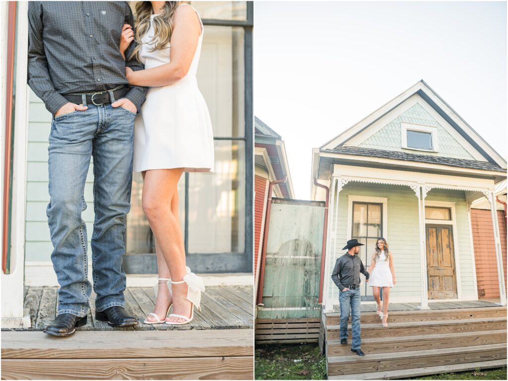 Engagement session outfit in St. Augustine