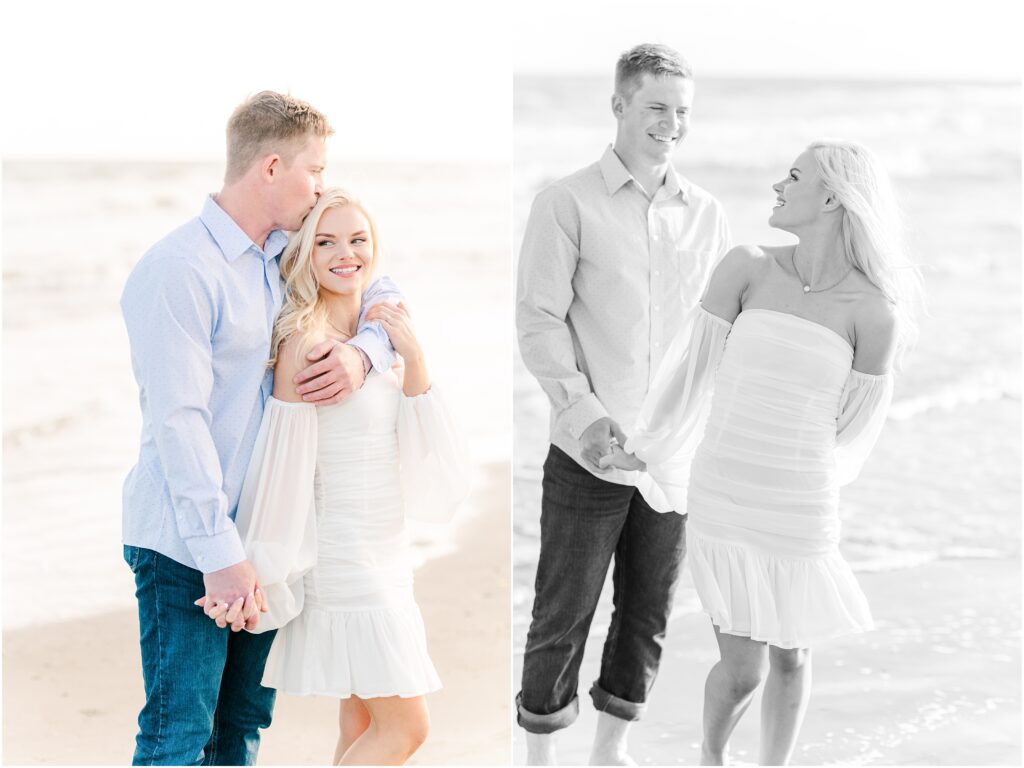 Engagement pictures on Jacksonville beach