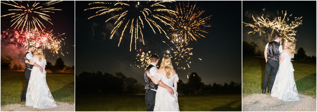 Jacksonville wedding day fireworks
