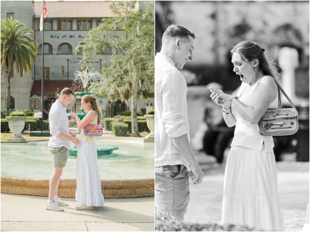 Getting engaged in St. Augustine