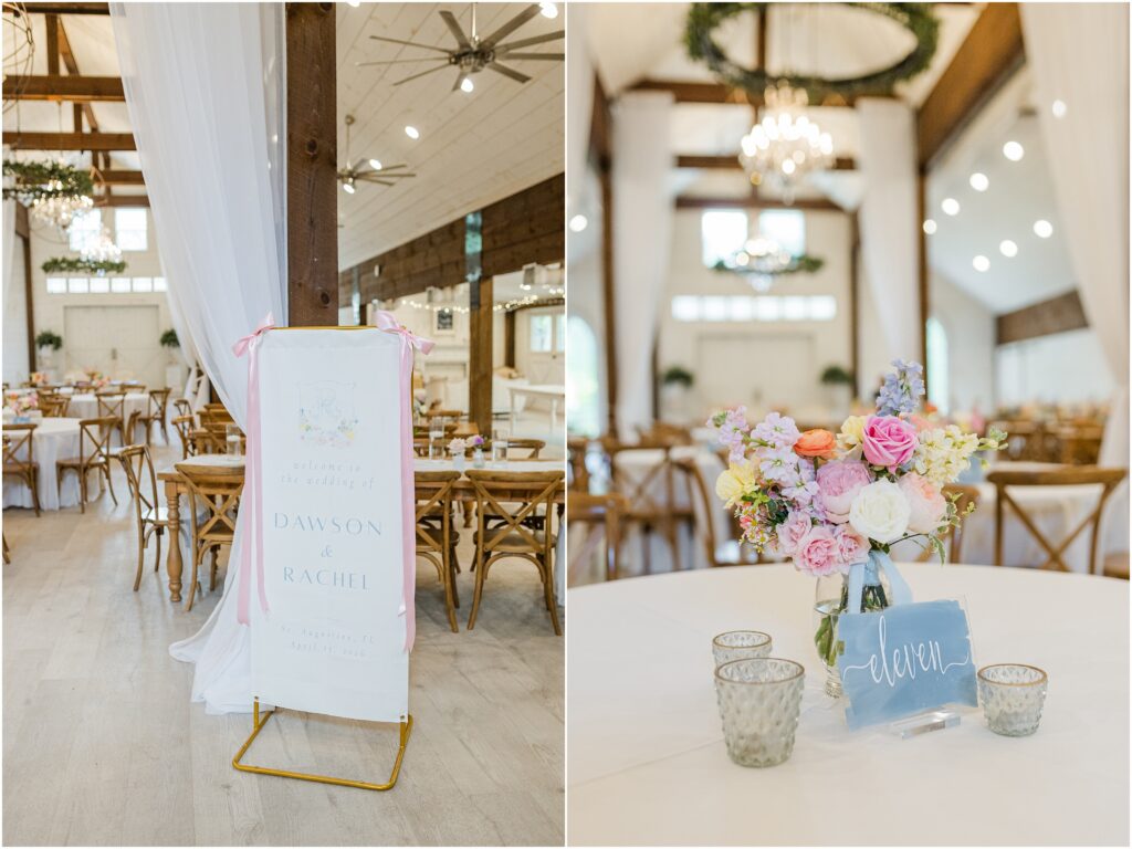 Wedding detail photos at Chandler Oaks Wedding Venue