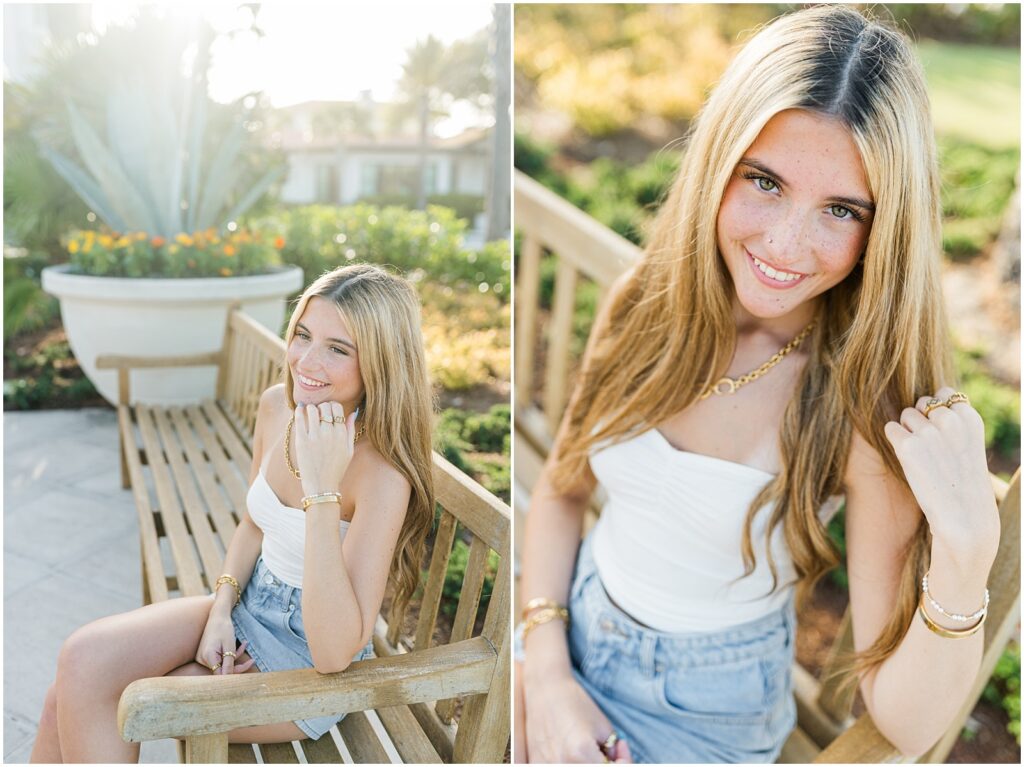 Florida senior pictures in Ponte Vedra