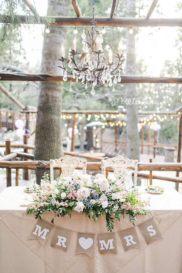Arrowhead Pine Rose Cabins Wedding