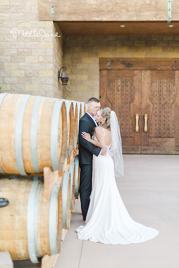 Fazeli Cellars Winery Wedding. Fazeli Cellars Wedding.  Temecula Wedding.  Temecula Winery Wedding.  Photographed by Mollie Jane Photography.  To see more of this wedding go to www.molliejanephotography.com