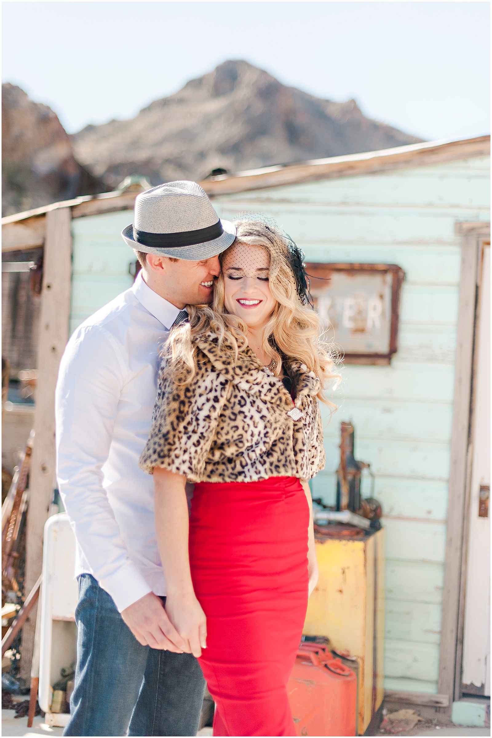 El Dorado Canyon Mine in Las Vegas Engagement Session. Photography by Mollie Jane Photography. To see more go to www.molliejanephotography.com