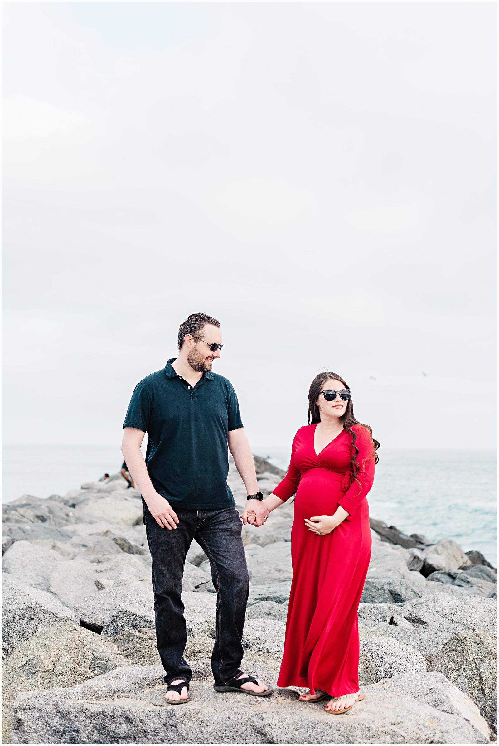 Newport Beach Maternity session. Photographed by Mollie Jane Photography.  To see more, go to www.molliejanephotography.com