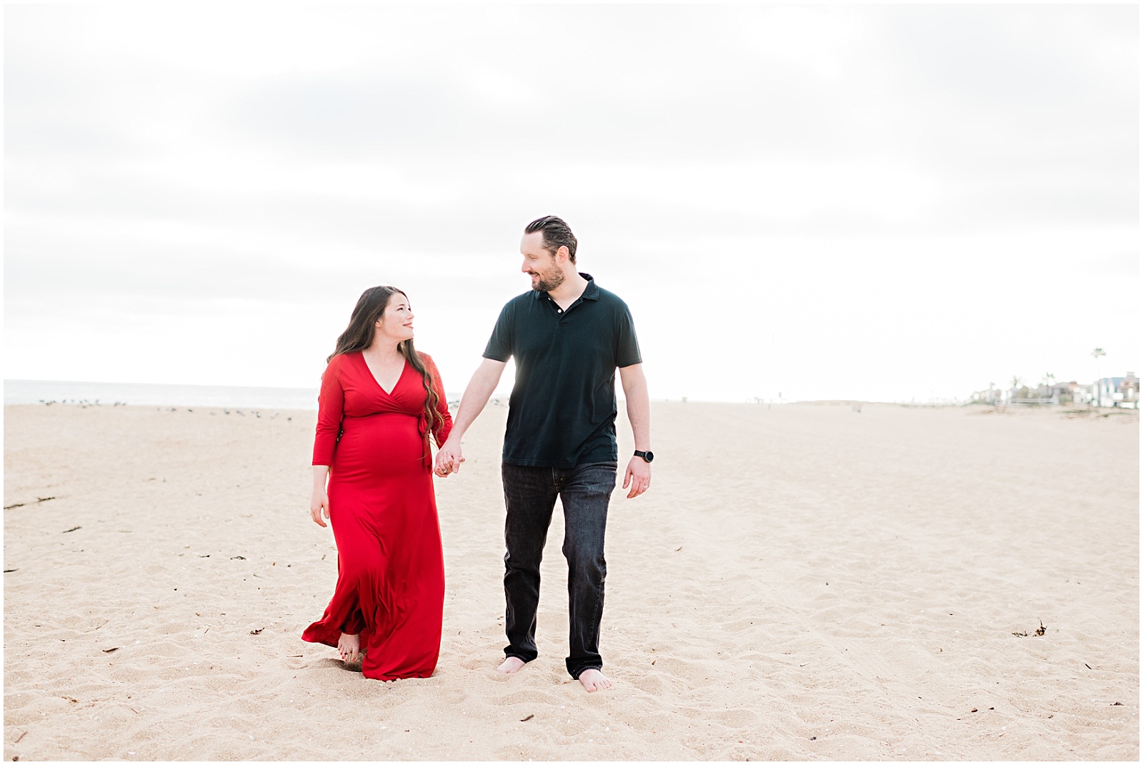 Newport Beach Maternity session. Photographed by Mollie Jane Photography. To see more, go to www.molliejanephotography.com
