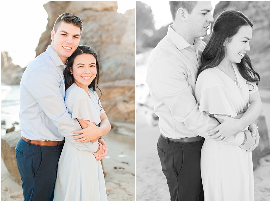 Newport Beach Engagement Session by Mollie Jane Photography.  To see more, go to www.molliejanephotography.com.