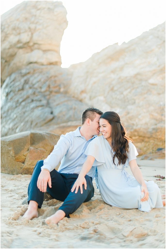 Newport Beach Engagement Session by Mollie Jane Photography. To see more, go to www.molliejanephotography.com.