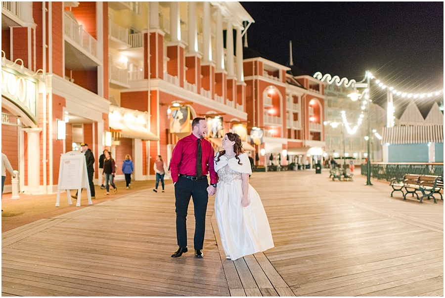 Wedding pictures at the Boardwalk Resort