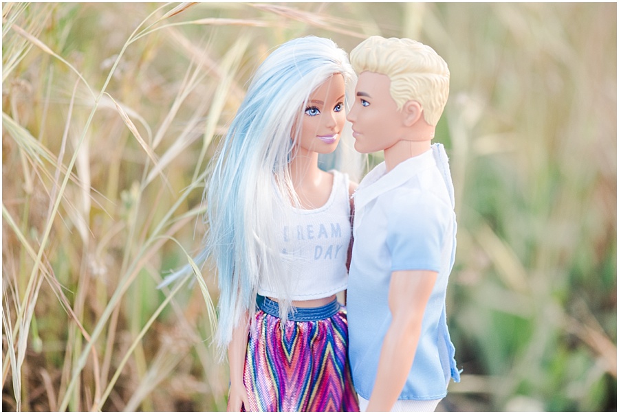 Barbie and Ken Engagement Photoshoot