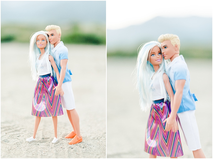 Barbie and Ken Photoshoot by Mollie Jane Photography. To see more, go to www.molliejanephotography.com