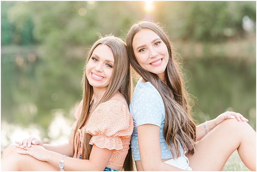 Houston best friend senior session in Cypress, Texas by a like