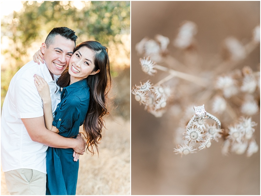 Wildwood Park Engagement Session in Yucaipa underneath the oak trees
