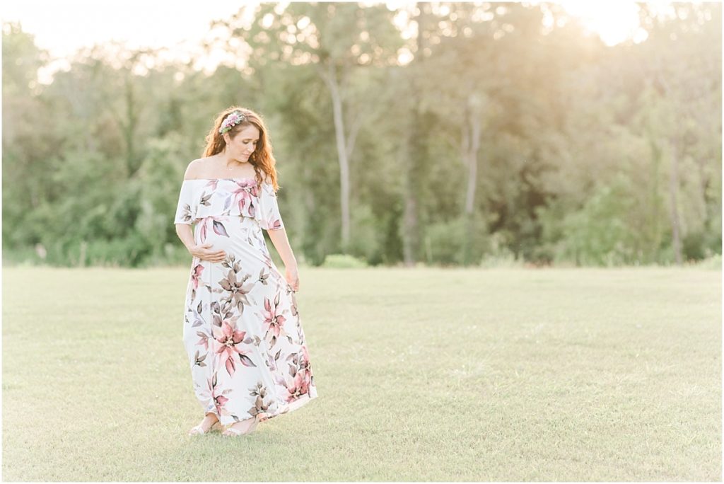 Maternity session in Texas