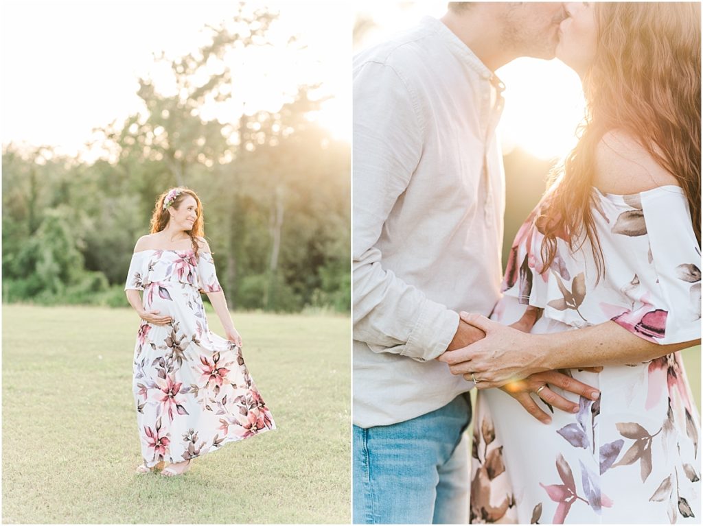 Maternity session at Terry Hershey Trail