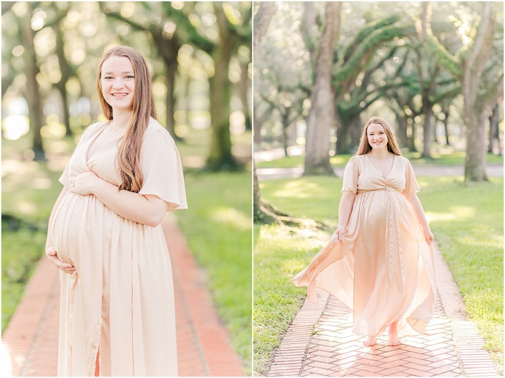 Maternity session on South Boulevard