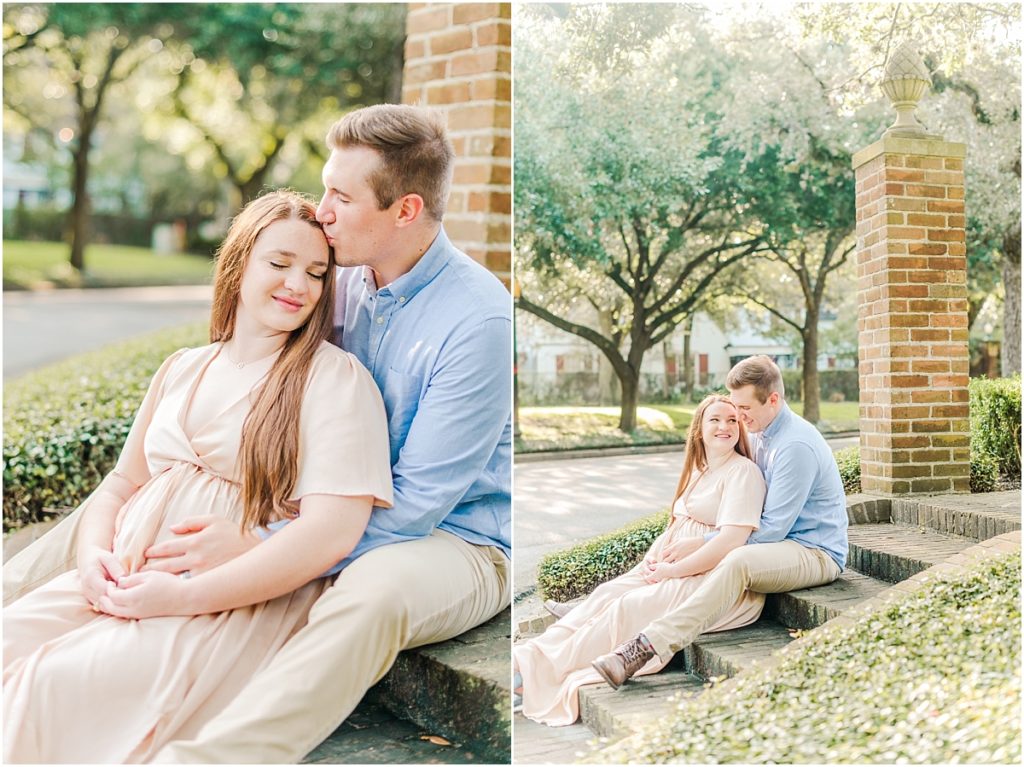 Maternity session on South Blvd