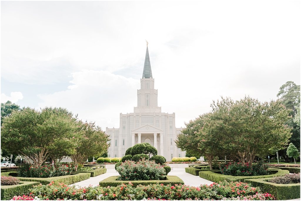 Wedding at the Houston Temple