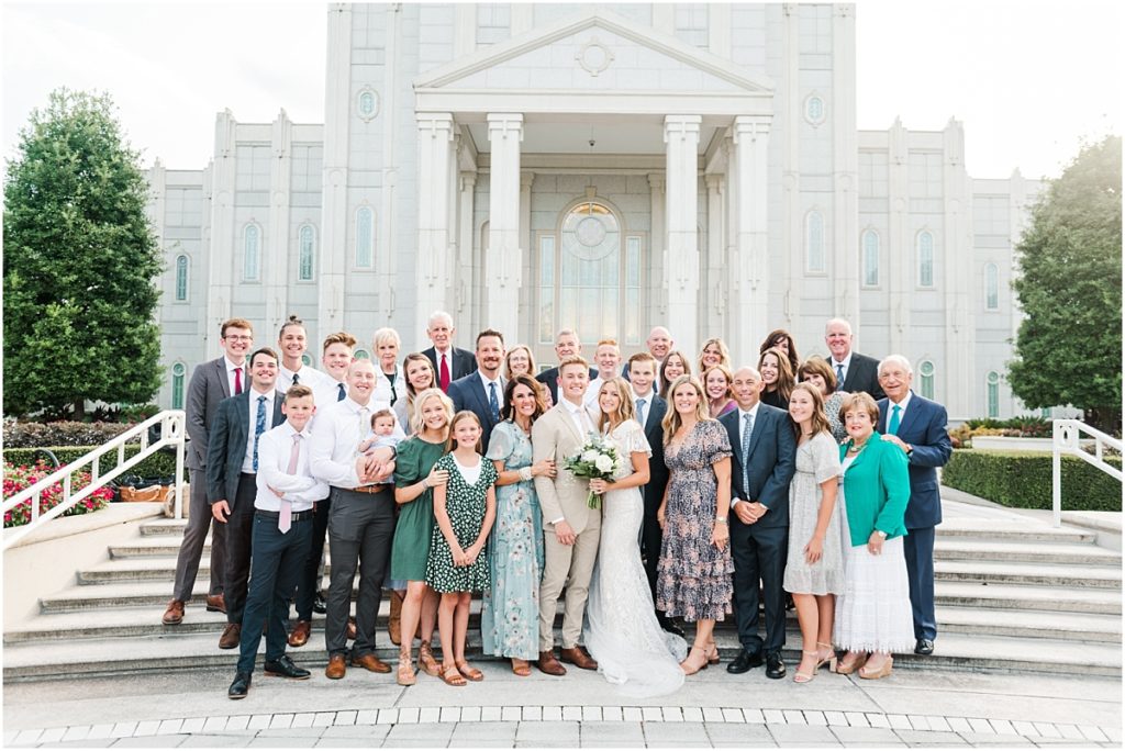 Houston Temple Wedding Photos
