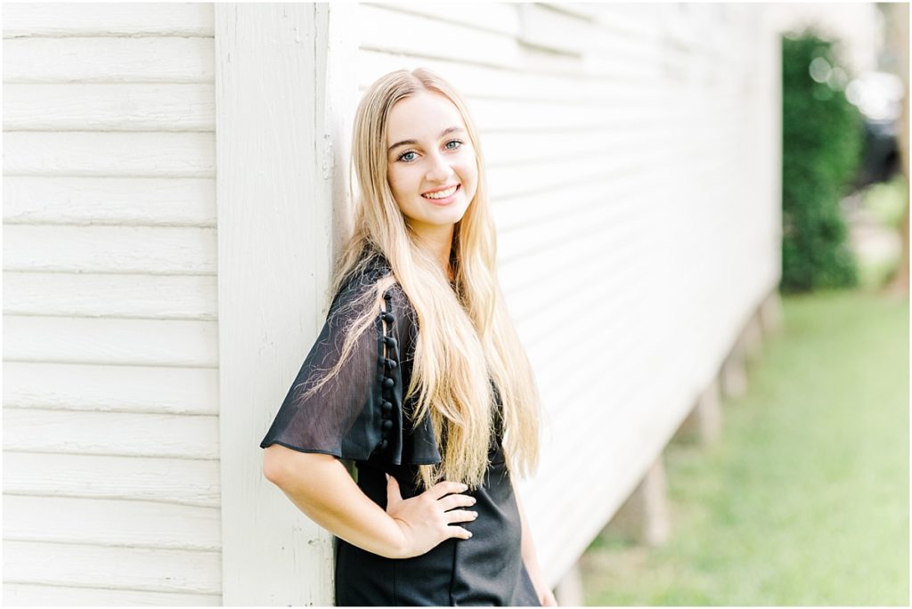 Downtown Tomball Senior Session