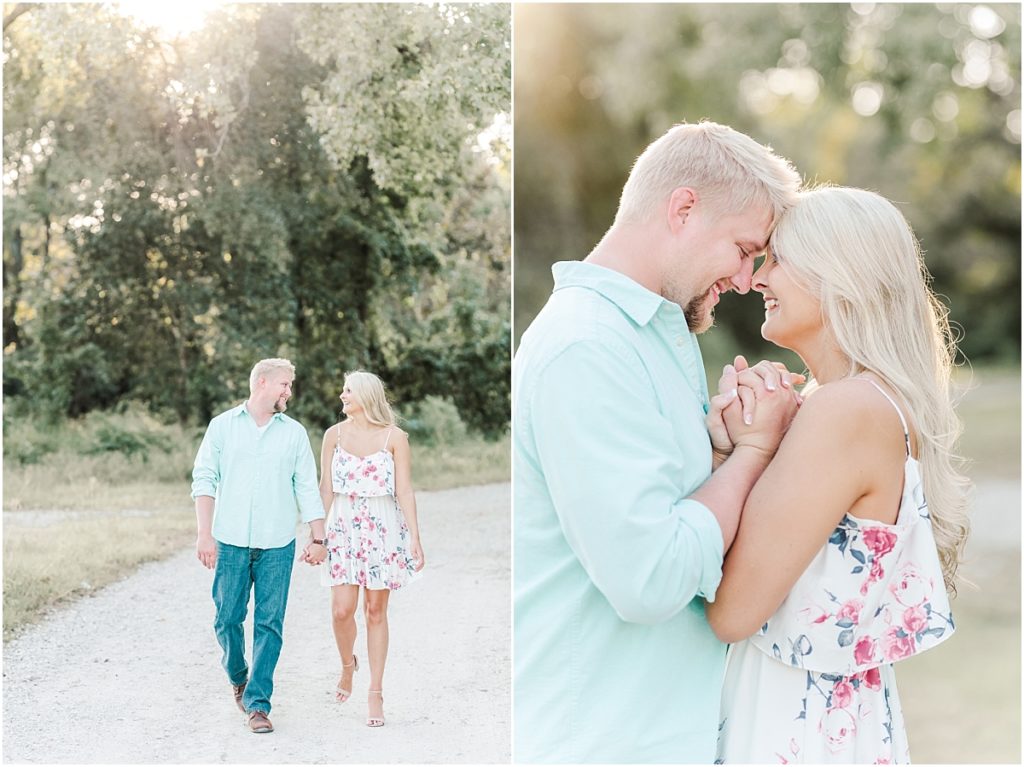 Cy-Hope Engagement Session in Cypress, Texas