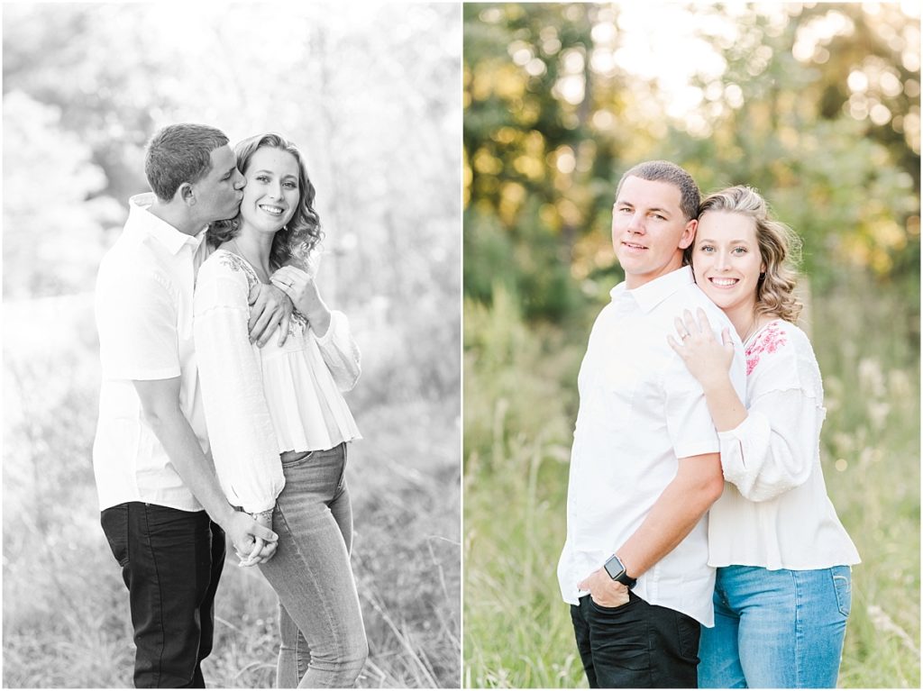Eastern Glades Engagement session at Memorial Park in Houston