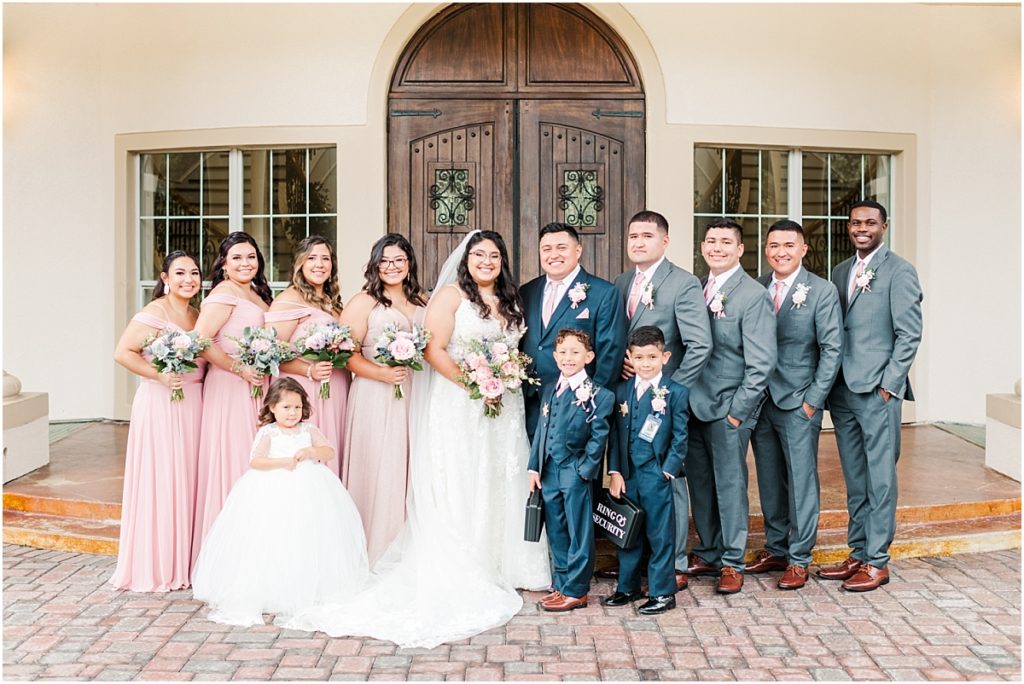 Wedding Party at the Springs Cypress