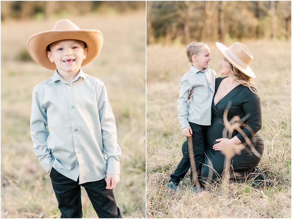 Houston mother son photography session