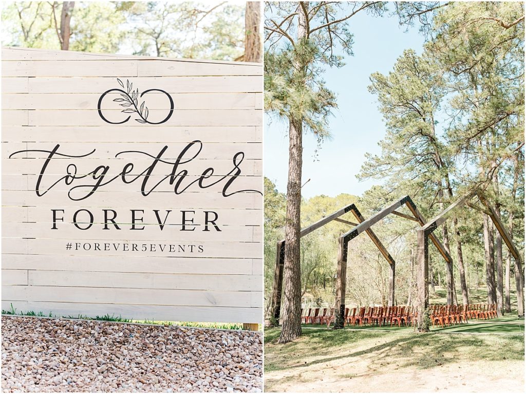 Wedding at Forever 5 Events in Conroe