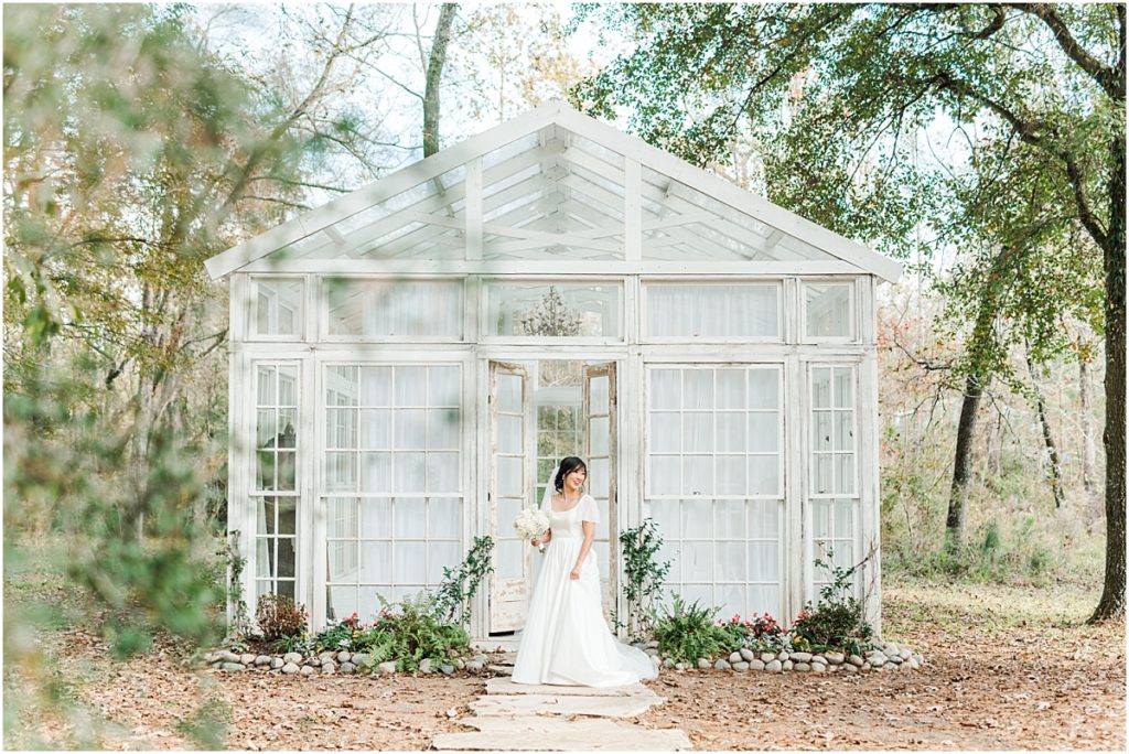 Oak Atelier Bridal Session at the Greenhouse