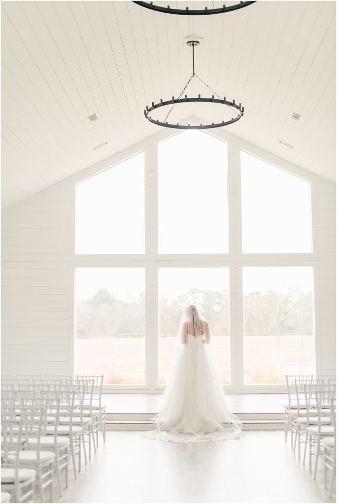 Bridal session in The Farmhouse chapel