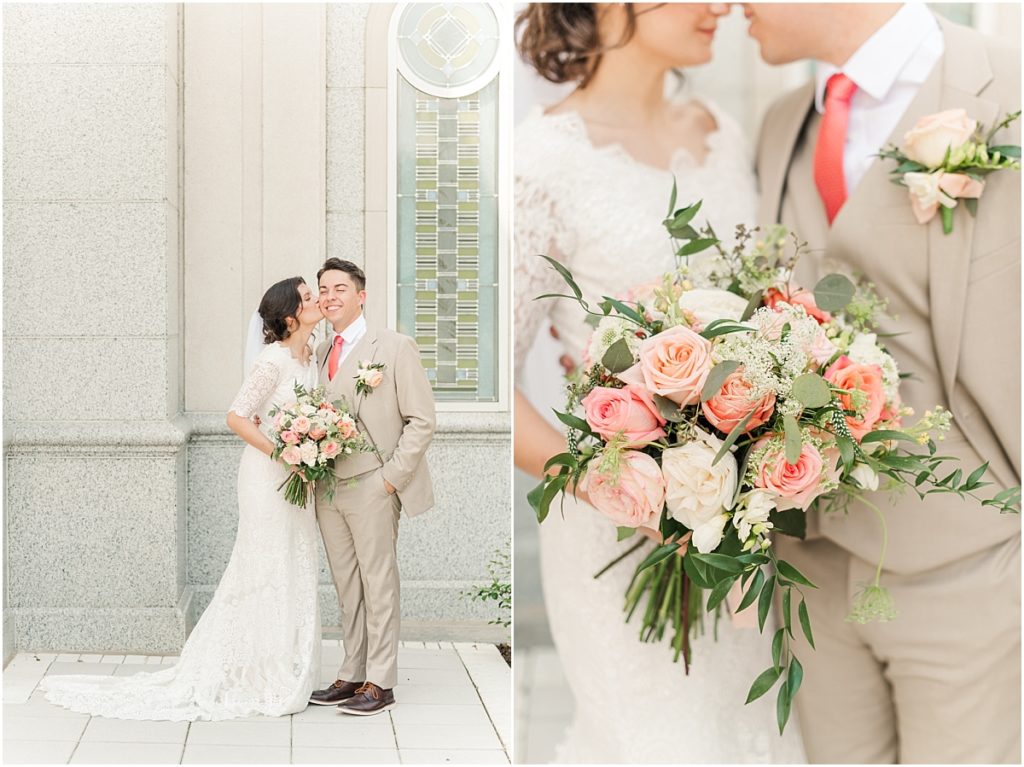Houston LDS Temple wedding Photos