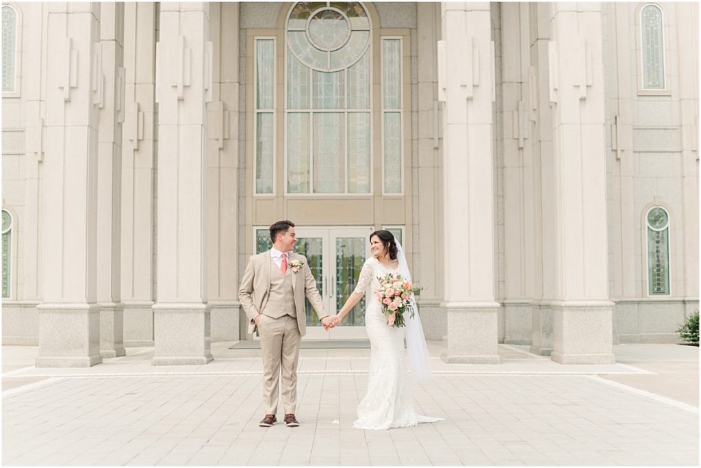Houston LDS Temple Wedding Photographer