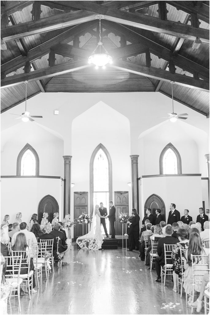 Wedding Ceremony at the Lyceum in Galveston