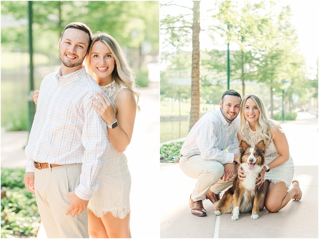 Houston Engagement Session in The Woodlands