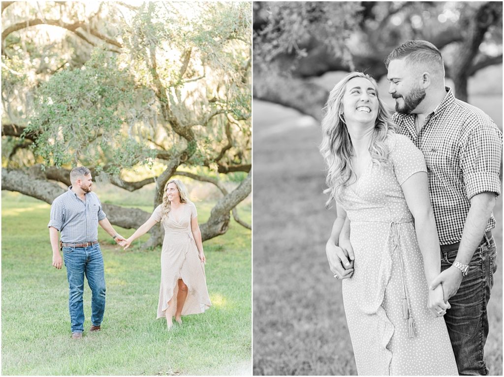 Texas State park engagement session