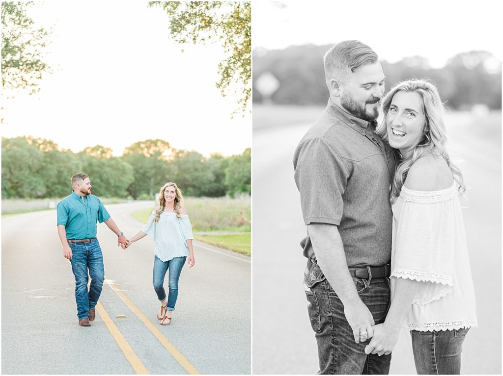 Houston engagement session at Brazos Bend