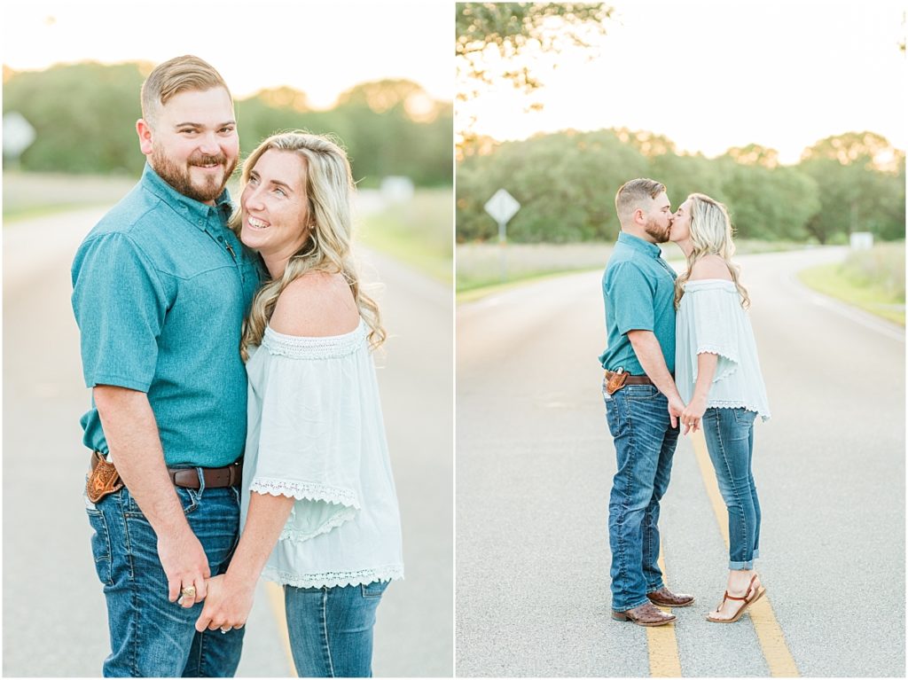 Houston engagement session at Brazos Bend State park