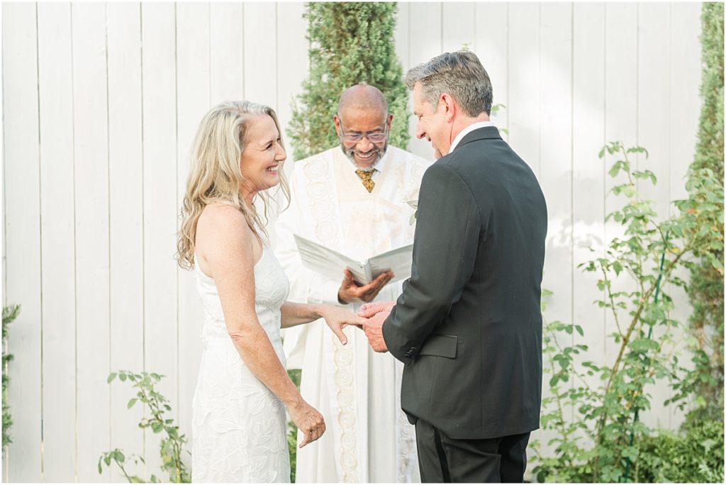 Wedding Elopement at Galveston Airbnb