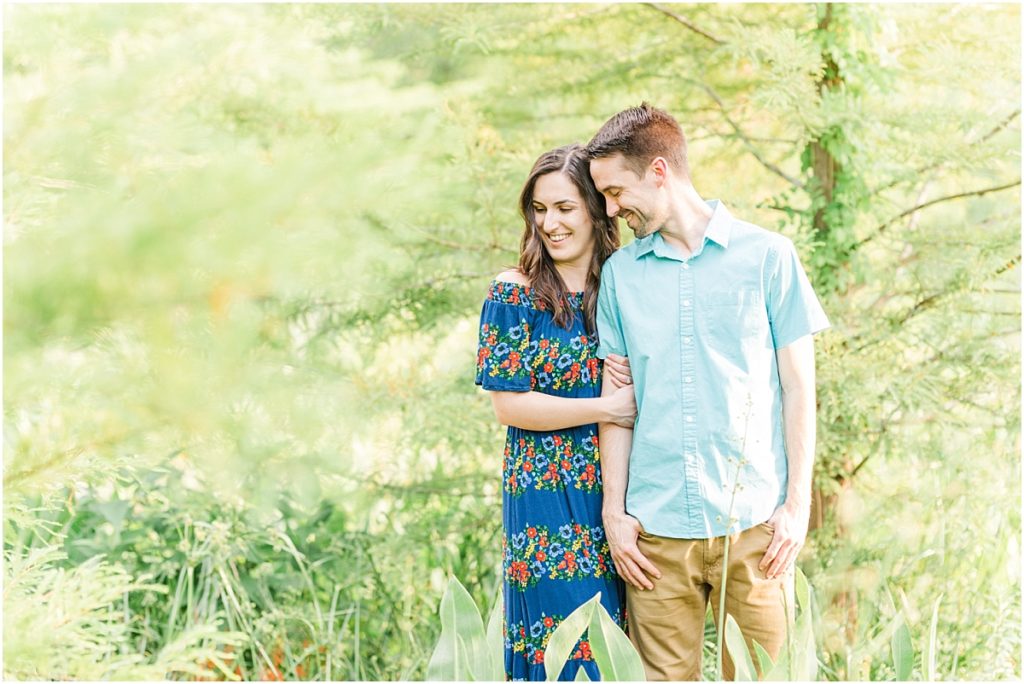 Summer Engagement session in Houston