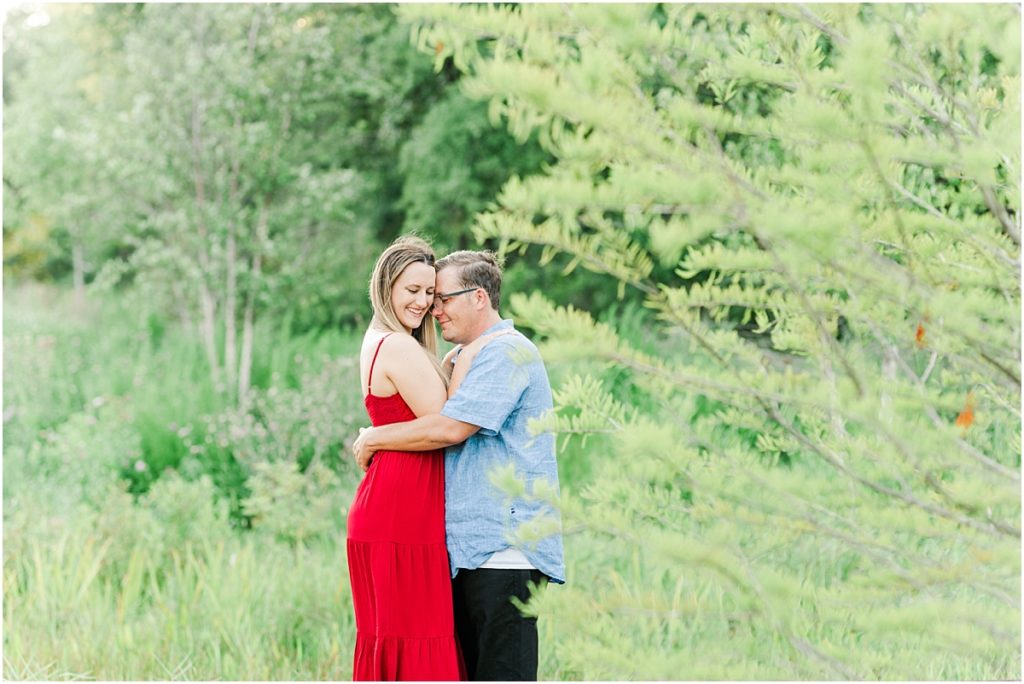 Eastern Glades at Memorial Park engagement photo