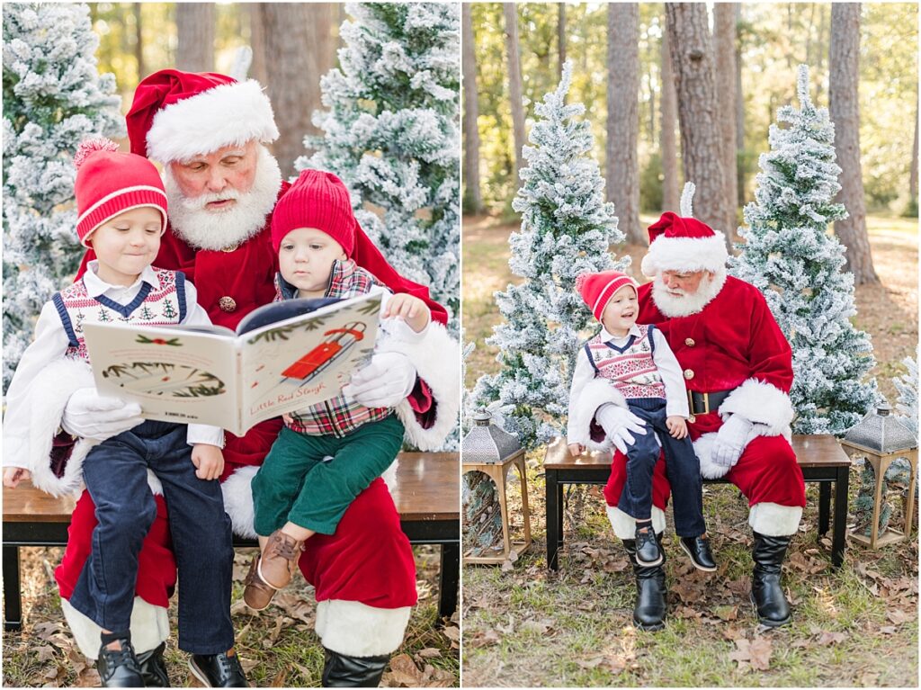 Santa Session in The Woodlands, Texas