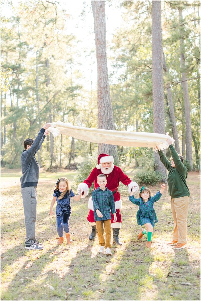 Fun Santa Pictures in Houston