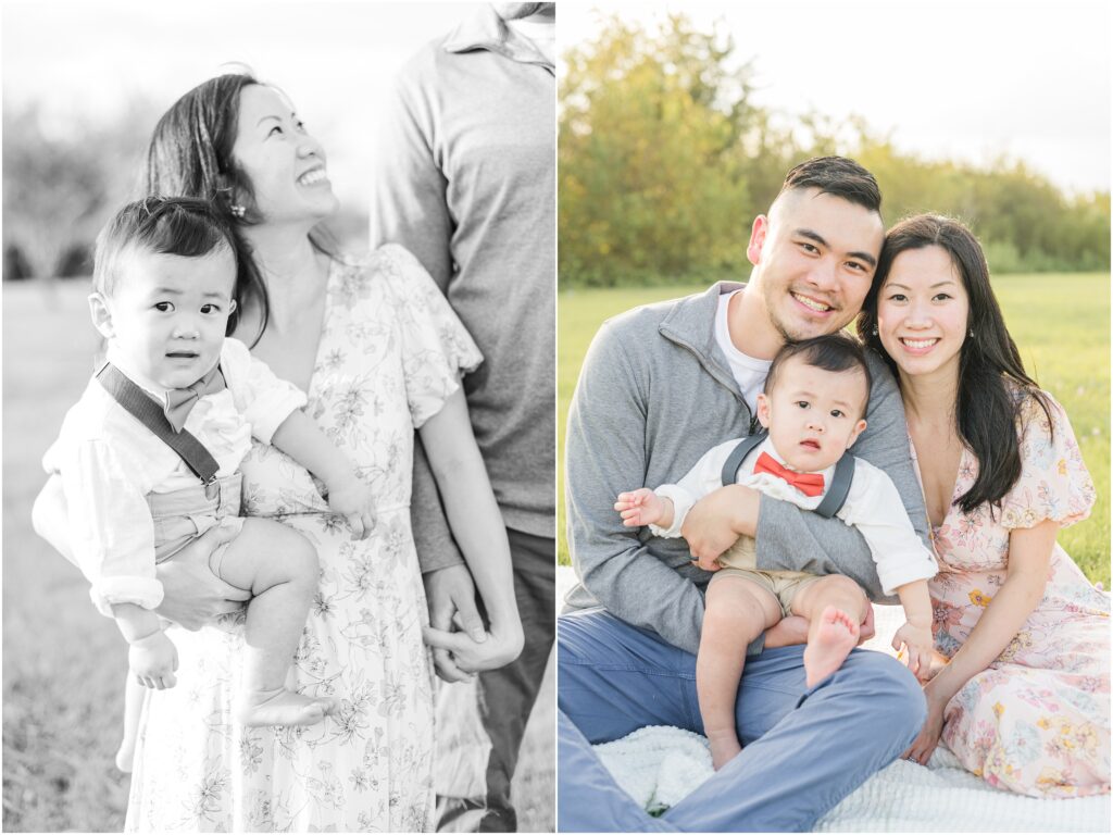 Family pictures in St. Augustine at the Park