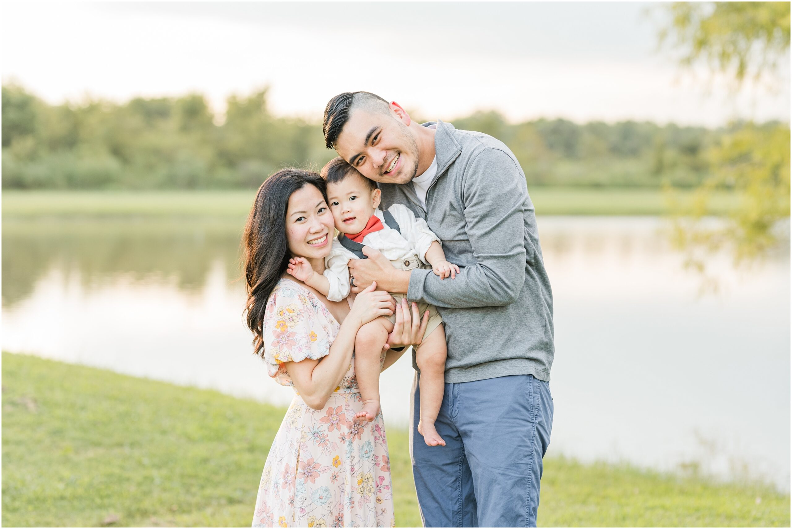 Family pictures in St. Augustine by the river